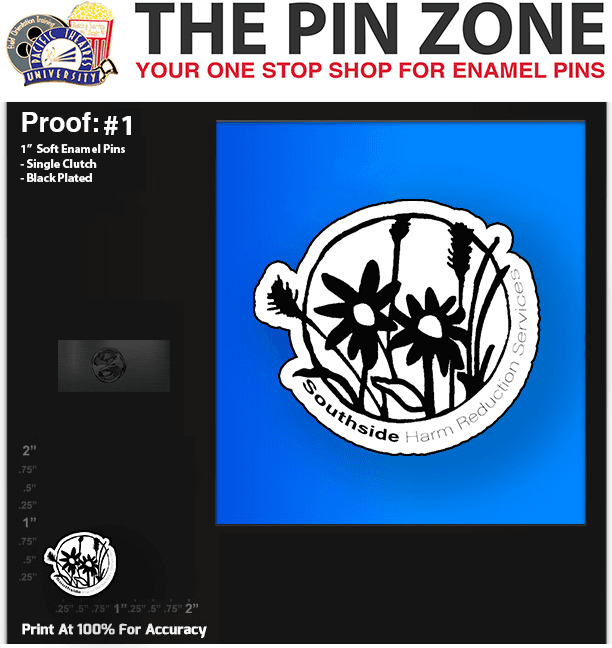 30 “Southside” LAPEL PINS PROOF #1