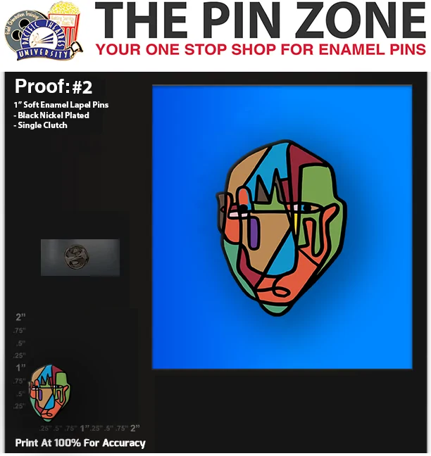 100 “SAMMY” LAPEL PINS PROOF #2