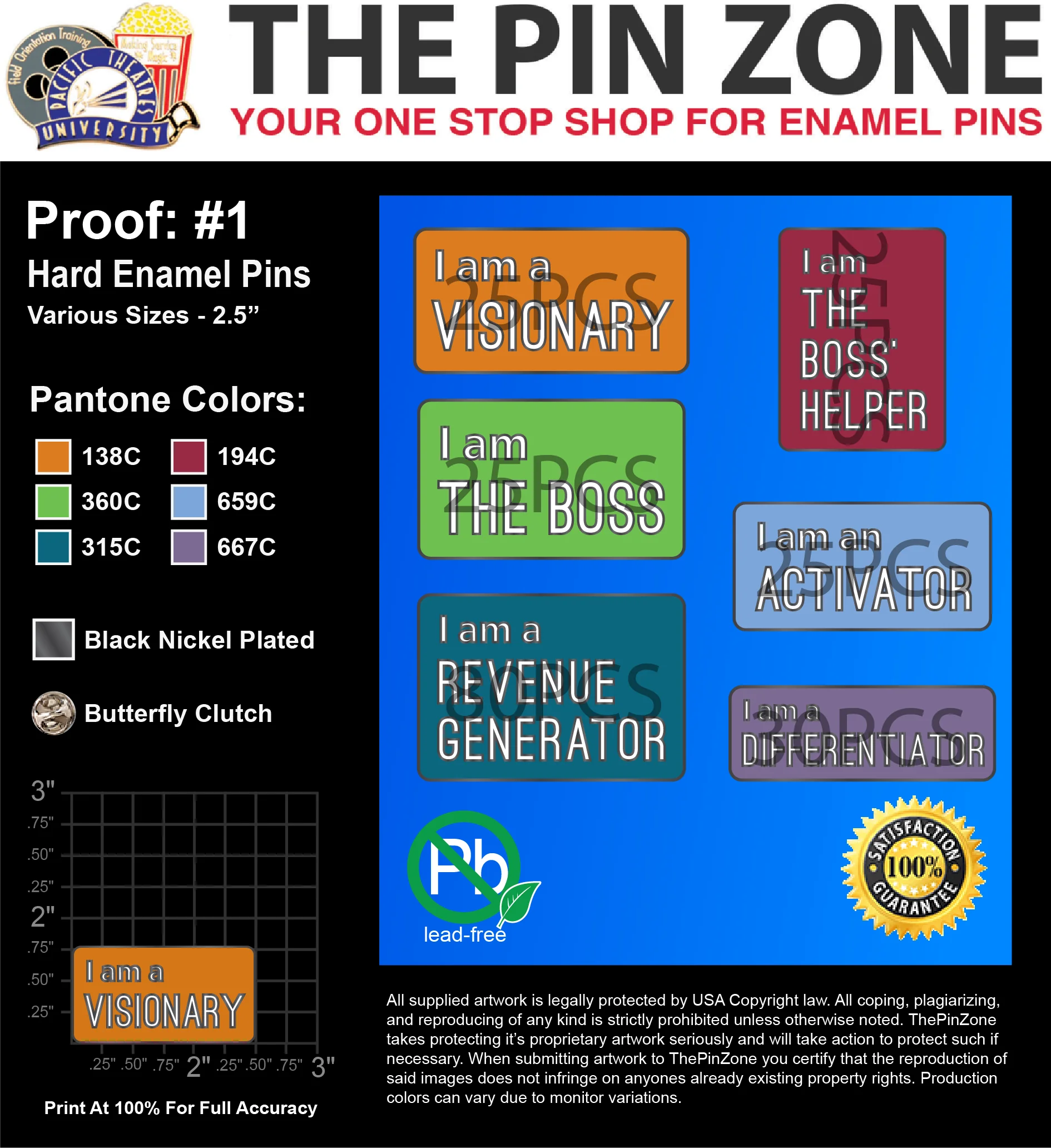 210 “MT SALES SUMMIT” LAPEL PINS: PROOF #1